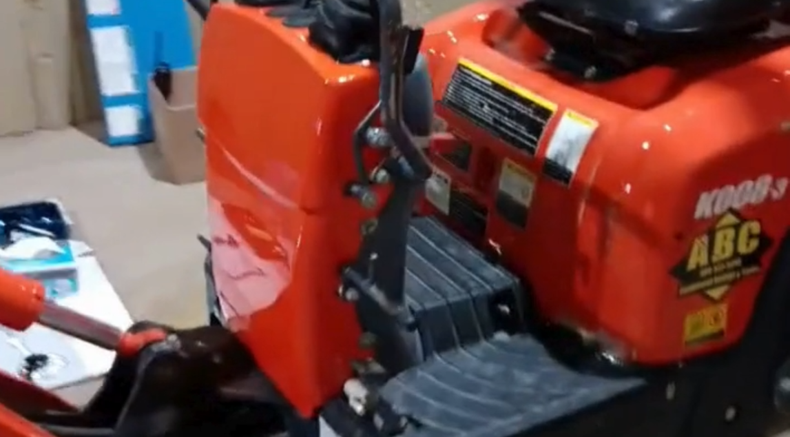 InduroPro Coating on Kubota K008-3 Mini Excavator — Rental Fleet