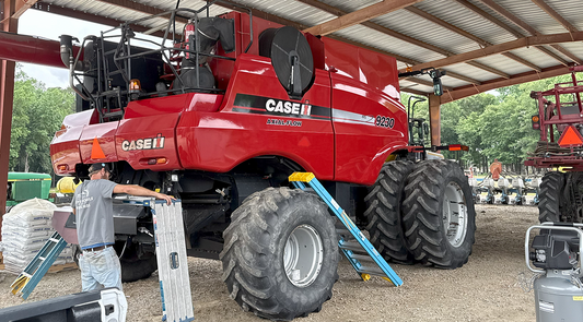 InduroPro Coating on Combine Harvester — Agricultural Protection