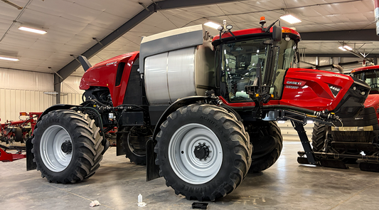InduroPro Coating on CASE IH 4450 Fertilizer Sprayer — Boom Arm Protection