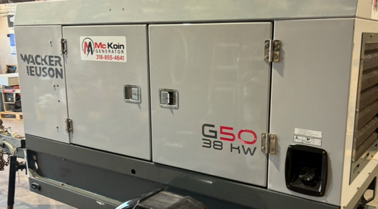 McKoin Generator Wacker Neuson G50 38HW — InduroPro Demo | Monroe, LA