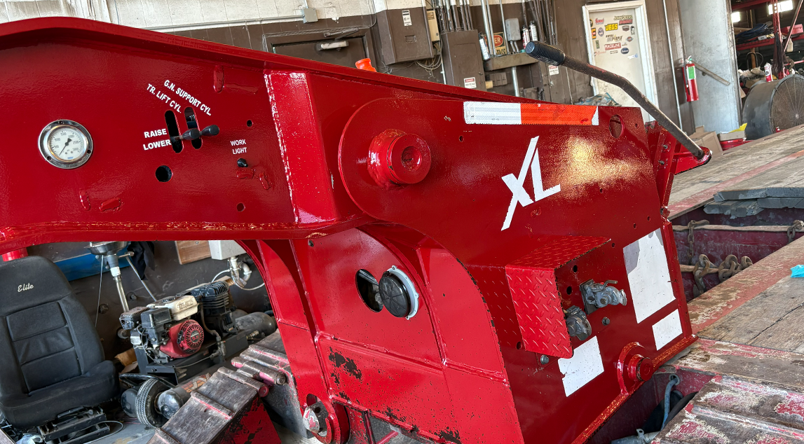 Move It Trucking XL 110 HDG Lowboy Trailer — InduroPro Demo
