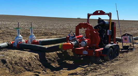 InduroPro Coating on Water Transfer Pump — Cedar Park, TX