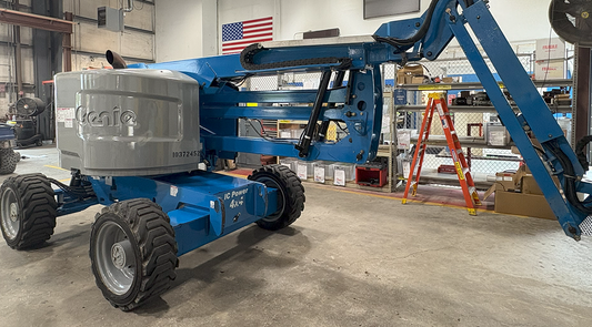 InduroPro Coating on 2017 Genie 45Z Boom Lift — United Rentals